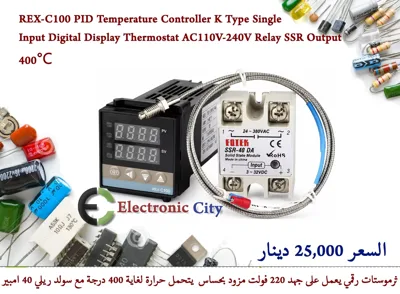 REX-C100 PID Temperature Controller K Type Single Input Digital Display Thermostat AC110V-240V Relay SSR Output 400℃ 2 012810